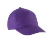 gorra de algodón para niños - 5 paneles purple vista3