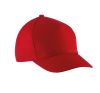 gorra de algodón para niños - 5 paneles red vista3