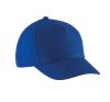 gorra de algodón para niños - 5 paneles royal blue vista3