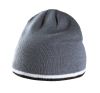 gorro con tira bicolor contrastada gris vista2