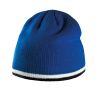 gorro con tira bicolor contrastada azul vista4