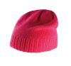 gorro con borde acanalado fuchsia vista2