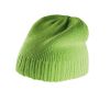 gorro con borde acanalado lime vista2