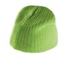 gorro de punto acanalado lime vista2