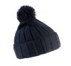 gorro con pompón navy vista2