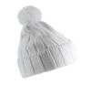 gorro con pompón blanco vista6