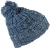 gorro con pompón azul vista8