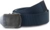 cinturón de nylon canvas azul vista2