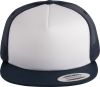 gorra trucker clásica - 5 paneles navy/blanco vista2
