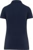 polo vintage manga corta mujer manga corta azul vista2