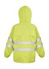 Chaquetas y parkas reflectantes result conjunto lluvia alta visiblidad con publicidad vista 2