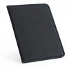 Cussler. portafolios a4 de poliéster negro para personalizar vista 1
