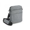 Mochilas bandolera graphs de poliéster gris claro con logo vista 1