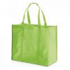 Bolsas compra shopper no tejido verde claro vista 1