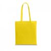 Bolsas para ferias wharf de 100% algodón amarillo con publicidad vista 1