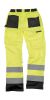 Pantalones reflectantes result cargo con logo vista 1