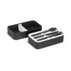 bocuse. caja hermética de 680 ml negro vista3