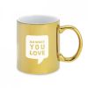 Taza clásica laffani de cerámica para personalizar vista 3