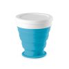 astrada. vaso de viaje plegable de 250 ml azul claro vista1