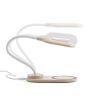 OZZEL. Lámpara de mesa con cargador inalámbrico (Rápido, 10W)