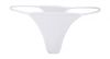 Underwear bella tanga algodón spandex mujer blanco con impresión vista 1