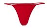 Underwear bella tanga algodón spandex mujer red con impresión vista 1