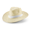 EDWARD POLI. Sombrero de paja natural vista 1