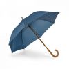 Paraguas clásicos betsey de poliéster azul con logo vista 1