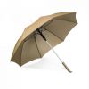 Paraguas clásicos sessil de plástico dorado con impresión vista 1