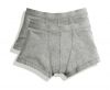 Underwear fruit of the loom boxer shorty (pack de 2) light grey marl con impresión vista 1