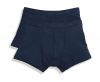 Underwear fruit of the loom boxer shorty (pack de 2) deep navy con impresión vista 1