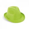 Sombreros manolo de plástico verde claro vista 1