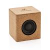 altavoz inalámbrico 3w de corcho marron vista1