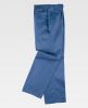 Pantalones de trabajo workteam b1402 de poliéster azul azafata para personalizar vista 1