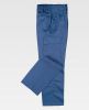 Pantalones de trabajo workteam b14 azul azafata con publicidad vista 1