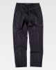 Pantalones de trabajo workteam b9015 de poliéster negro para personalizar vista 1