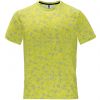 Camisetas técnicas roly assen de comp12 amarillo fluor con publicidad vista 1