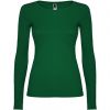 Camisetas manga larga roly extreme mujer de 100% algodón verde botella con impresión vista 1