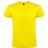 Camisetas manga corta roly atomic 150 de 100% algodón amarillo vista 1
