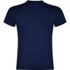 Camisetas manga corta roly teckel de 100% algodón azul marino con logo vista 1