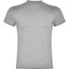 Camisetas manga corta roly teckel de 100% algodón gris vigoré con logo vista 1