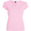 Camisetas manga corta roly belice mujer de algodon rosa claro vista 1
