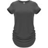 Camisetas técnicas roly aintree mujer de poliamida ebano vigore con logo vista 1