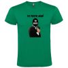 Camisetas despedida hombre despedida agente secreto 100% algodón verde con impresión vista 1