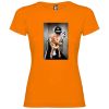 Camisetas despedida mujer para despedida de soltera con diseño chica wc 100% algodón naranja para personalizar vista 1