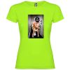 Camisetas despedida mujer para despedida de soltera con diseño chica wc 100% algodón verde oasis para personalizar vista 1