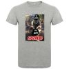 Camisetas despedida hombre para novios con diseño de cazador 100% algodón gris vigoré con impresión vista 1