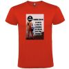 Camisetas despedida hombre de manga corta torero 100% algodón rojo vista 1