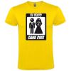 Camisetas despedida hombre manga corta game over 100% algodón amarillo vista 1