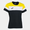 camiseta crew iv mc negro-amarillo vista3